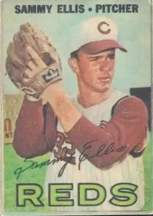 1967 Topps Venezuelan #279 - Sam Ellis - Cincinnati Reds 1967 Topps Venezuelan #279 - Sam Ellis - Cincinnati Reds