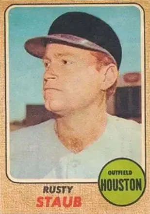 1968 Topps Venezuelan #300 - Rusty Staub - Houston Astros