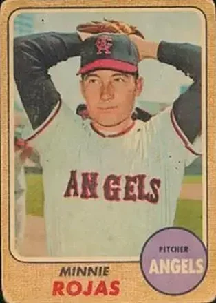 1968 Topps Venezuelan #305 - Minnie Rojas - California Angels 1968 Topps Venezuelan #305 - Minnie Rojas - California Angels