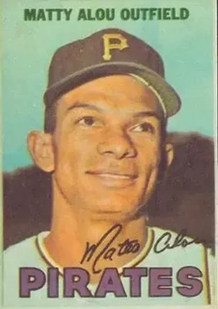 1967 Topps Venezuelan #298 - Matty Alou - Pittsburgh Pirates
