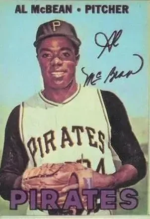 1967 Topps Venezuelan #301 - Al McBean - Pittsburgh Pirates