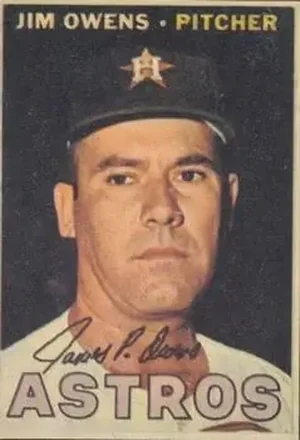 1967 Topps Venezuelan #304 - Jim Owens - Houston Astros 1967 Topps Venezuelan #304 - Jim Owens - Houston Astros