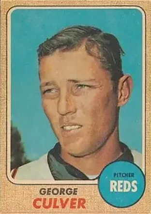 1968 Topps Venezuelan #319 - George Culver - Cincinnati Reds 1968 Topps Venezuelan #319 - George Culver - Cincinnati Reds