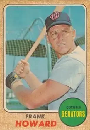 1968 Topps Venezuelan #320 - Frank Howard - Washington Senators 1968 Topps Venezuelan #320 - Frank Howard - Washington Senators