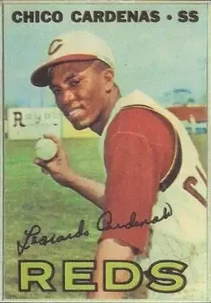 1967 Topps Venezuelan #310 - Chico Cardenas - Cincinnati Reds