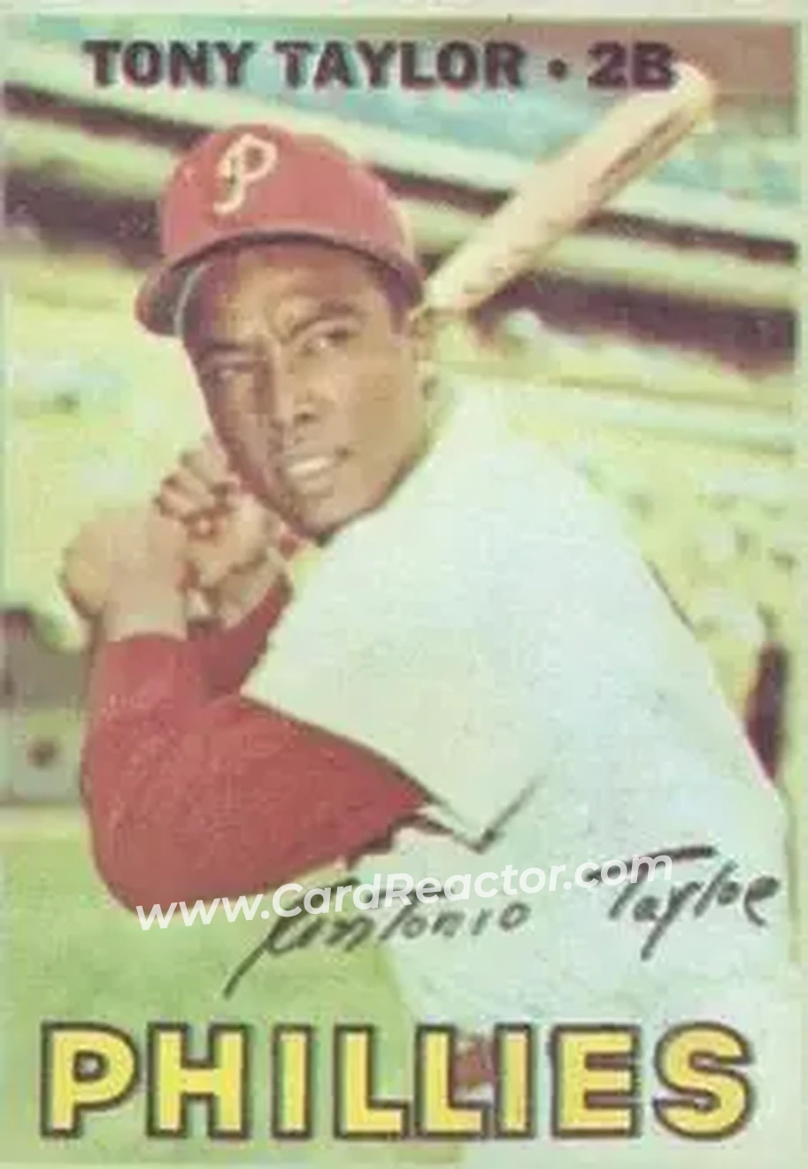 1967 Topps Venezuelan #314 - Tony Taylor - Philadelphia Phillies - Front 1967 Topps Venezuelan #314 - Tony Taylor - Philadelphia Phillies - Front