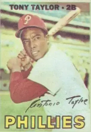 1967 Topps Venezuelan #314 - Tony Taylor - Philadelphia Phillies 1967 Topps Venezuelan #314 - Tony Taylor - Philadelphia Phillies