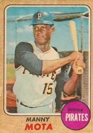 1968 Topps Venezuelan #325 - Manny Mota - Pittsburgh Pirates