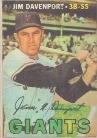 1967 Topps Venezuelan #326 - Jim Davenport - San Francisco Giants 1967 Topps Venezuelan #326 - Jim Davenport - San Francisco Giants