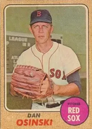 1968 Topps Venezuelan #331 - Dan Osinski - Boston Red Sox