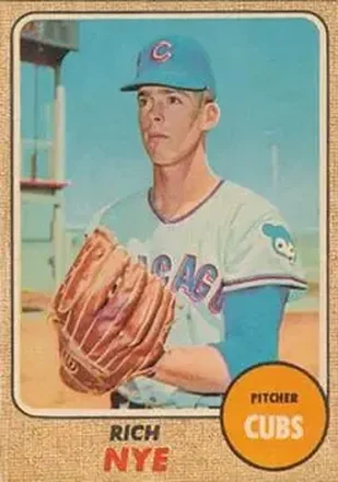 1968 Topps Venezuelan #339 - Rich Nye - Chicago Cubs