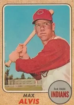 1968 Topps Venezuelan #340 - Max Alvis - Cleveland Indians