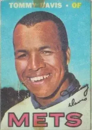 1967 Topps Venezuelan #332 - Tommy Davis - New York Mets 1967 Topps Venezuelan #332 - Tommy Davis - New York Mets