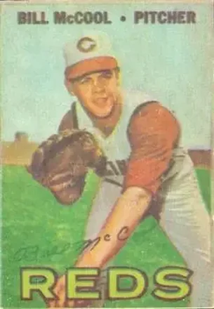 1967 Topps Venezuelan #334 - Bill McCool - Cincinnati Reds 1967 Topps Venezuelan #334 - Bill McCool - Cincinnati Reds