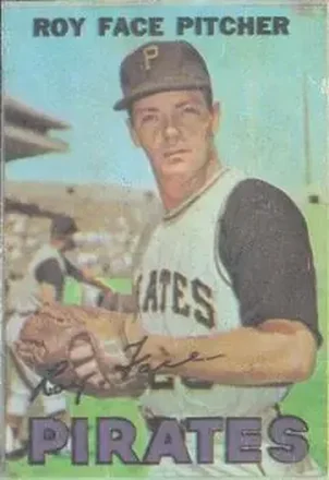 1967 Topps Venezuelan #336 - Roy Face - Pittsburgh Pirates