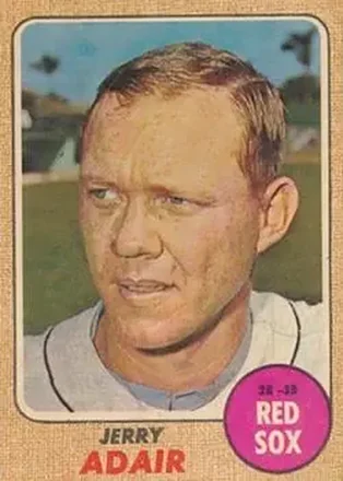 1968 Topps Venezuelan #346 - Jerry Adair - Boston Red Sox