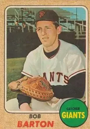 1968 Topps Venezuelan #351 - Bob Barton - San Francisco Giants