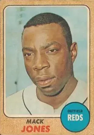 1968 Topps Venezuelan #353 - Mack Jones - Cincinnati Reds