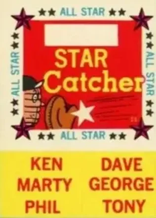 1960 Fleer Baseball Greats - All-Star Stickers #55 - Star Catcher