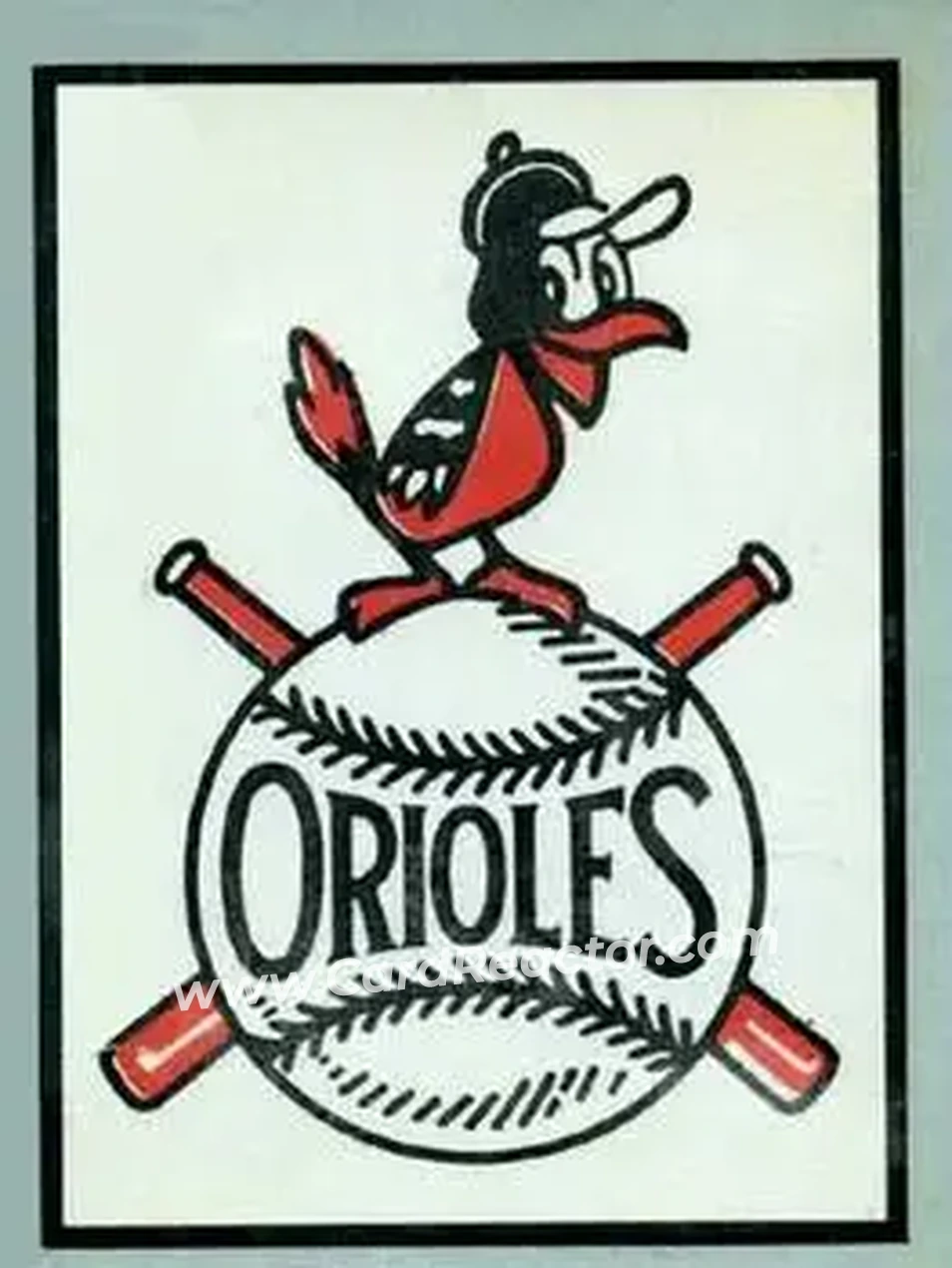 1960 Fleer Baseball Greats - Team Emblems #NNO - Baltimore Orioles - Baltimore Orioles - Baltimore Orioles - Front