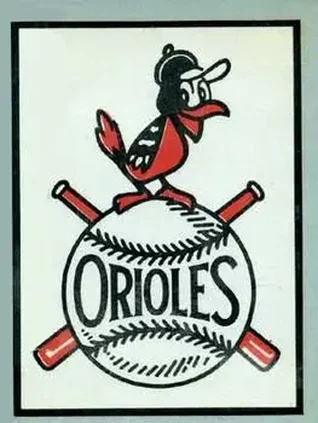 1960 Fleer Baseball Greats - Team Emblems #NNO - Baltimore Orioles - Baltimore Orioles - Baltimore Orioles