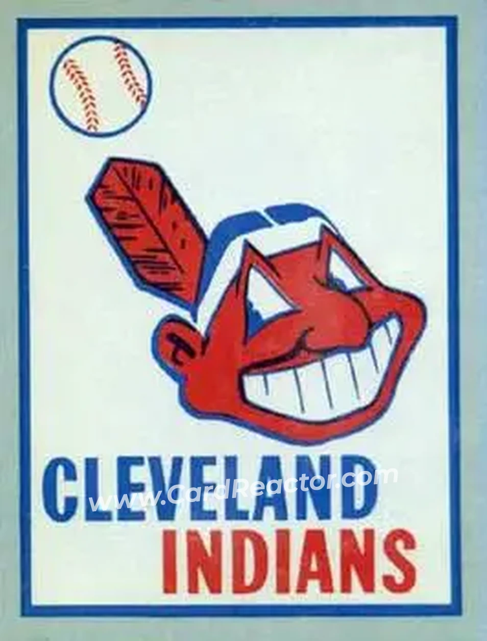 1960 Fleer Baseball Greats - Team Emblems #NNO - Cleveland Indians - Cleveland Indians - Cleveland Indians - Front