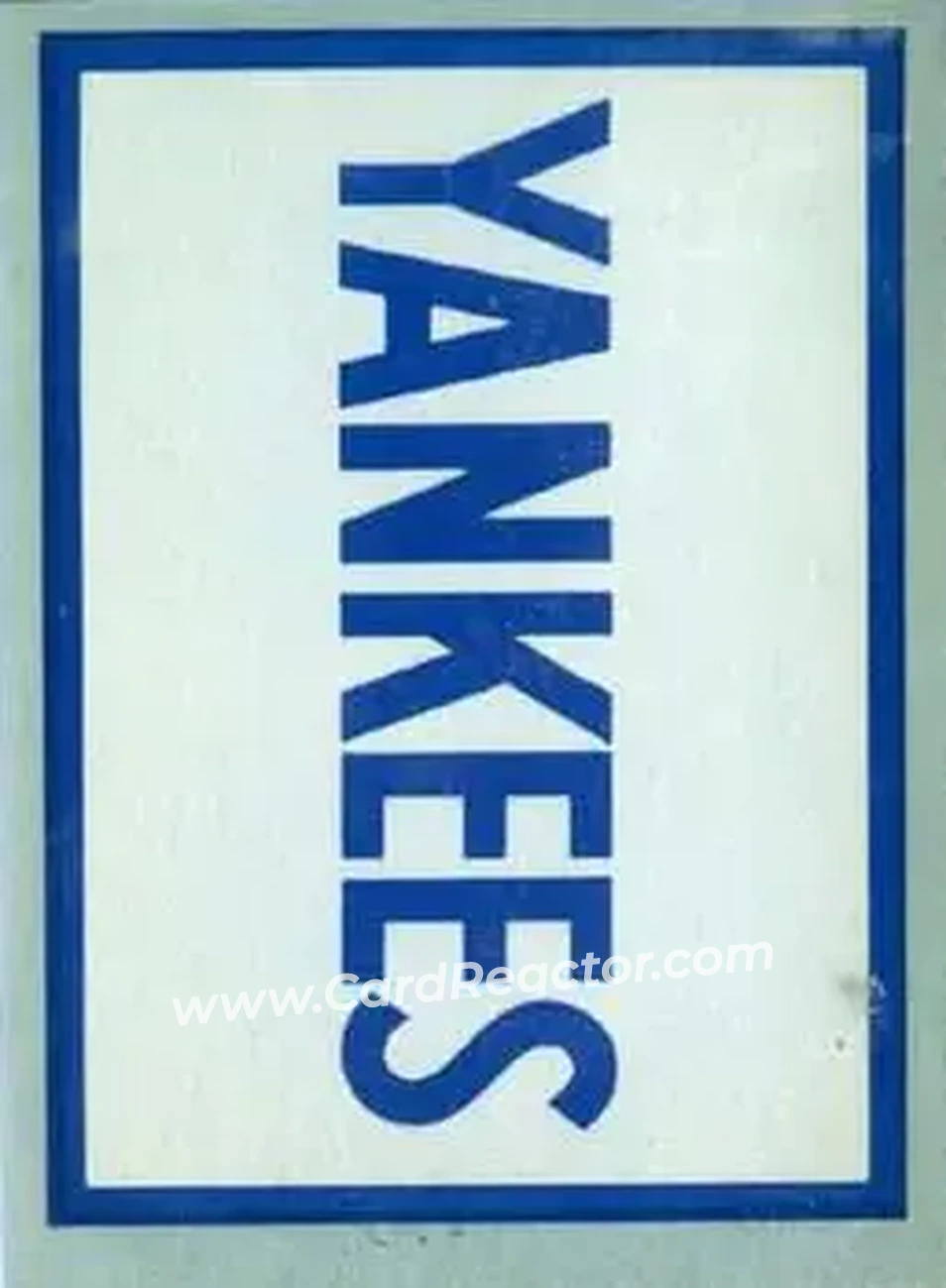 1960 Fleer Baseball Greats - Team Emblems #NNO - New York Yankees - New York Yankees - New York Yankees - Front