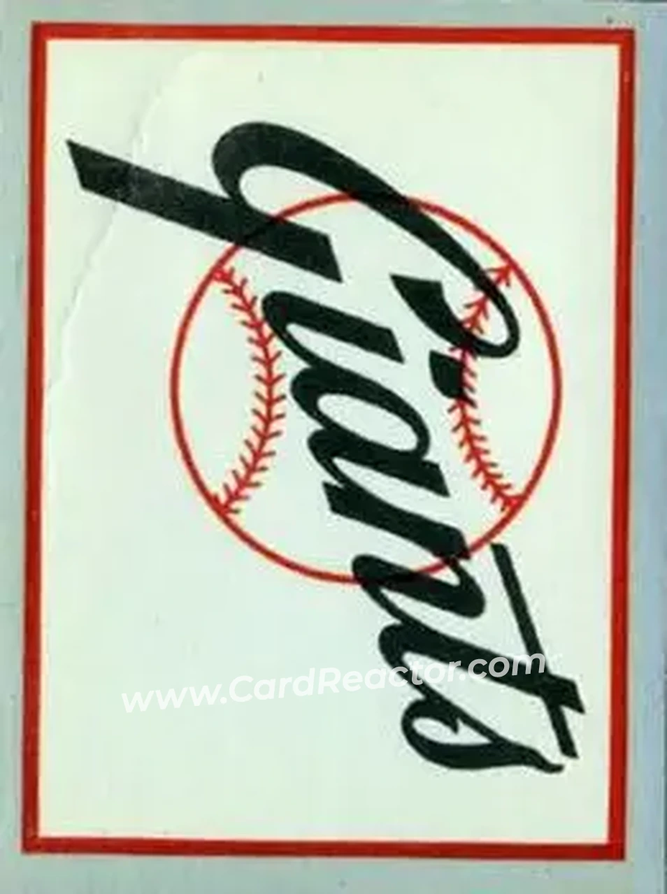 1960 Fleer Baseball Greats - Team Emblems #NNO - San Francisco Giants - San Francisco Giants - San Francisco Giants - Front