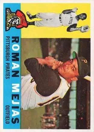 1960 Topps #2 - Roman Mejias - Pittsburgh Pirates