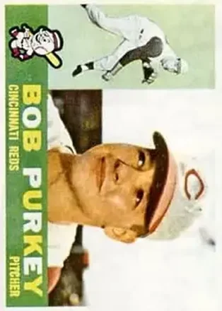 1960 Topps #4 - Bob Purkey - Cincinnati Reds
