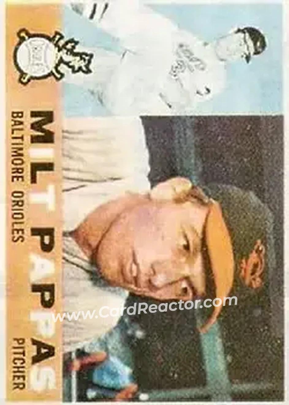 1960 Topps #12 - Milt Pappas - Baltimore Orioles - Front
