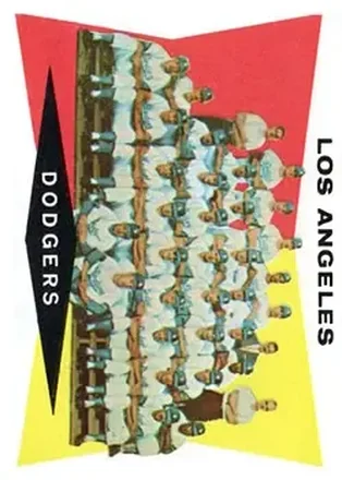 1960 Topps #18 - Los Angeles Dodgers TC, CL - Los Angeles Dodgers - Los Angeles Dodgers