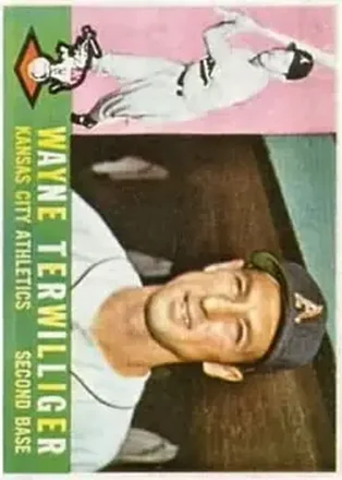 1960 Topps #26 - Wayne Terwilliger - Kansas City Athletics 1960 Topps #26 - Wayne Terwilliger - Kansas City Athletics