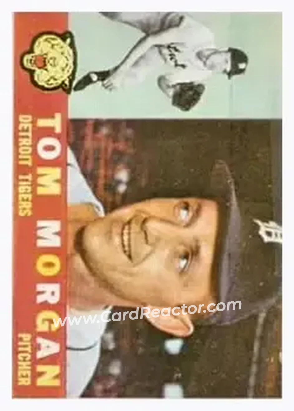 1960 Topps #33 - Tom Morgan - Detroit Tigers - Front 1960 Topps #33 - Tom Morgan - Detroit Tigers - Front