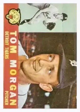 1960 Topps #33 - Tom Morgan - Detroit Tigers 1960 Topps #33 - Tom Morgan - Detroit Tigers