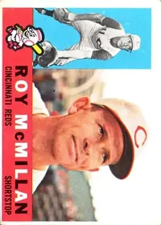1960 Topps #45 - Roy McMillan - Cincinnati Reds