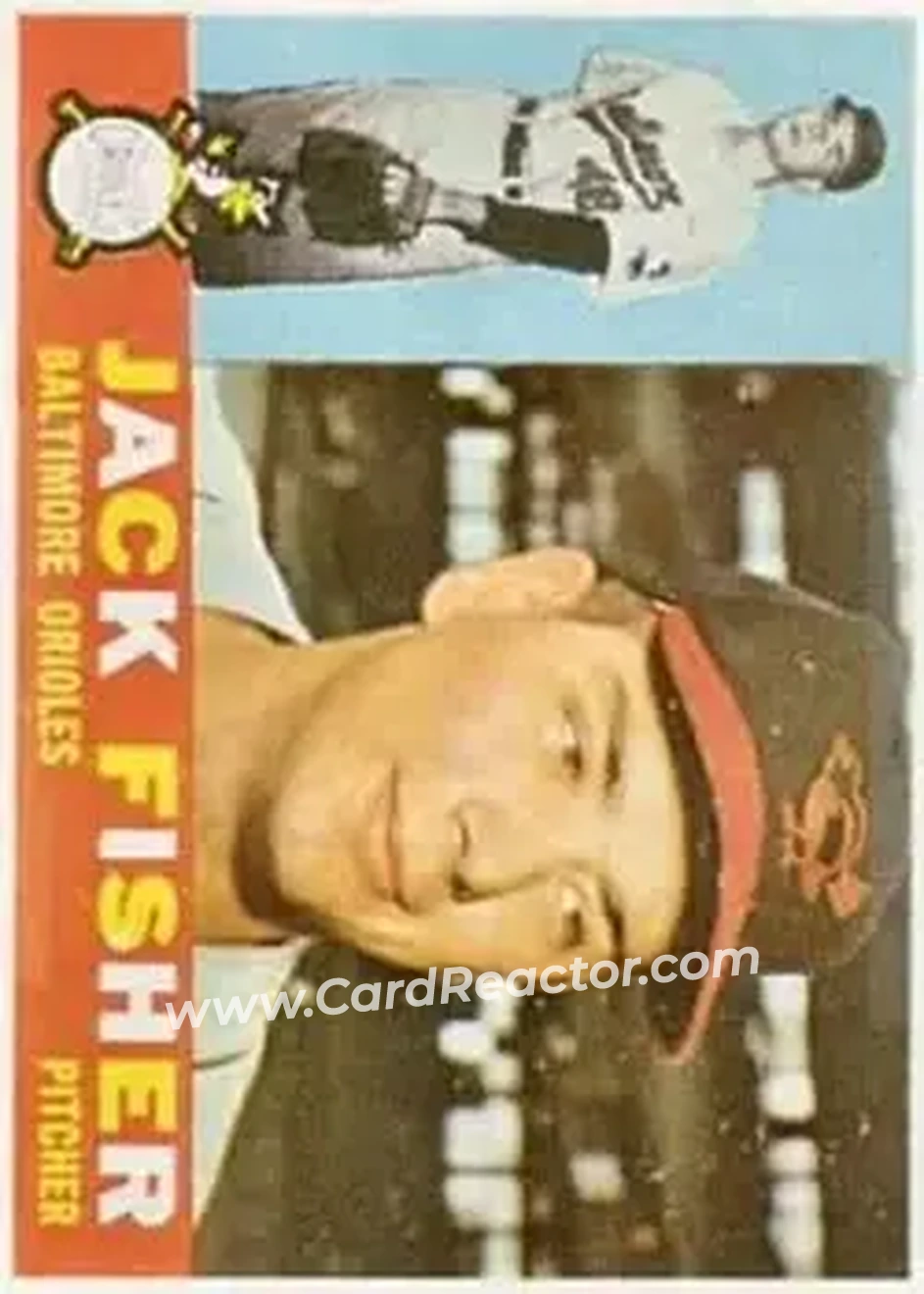1960 Topps #46 - Jack Fisher - Baltimore Orioles - Front