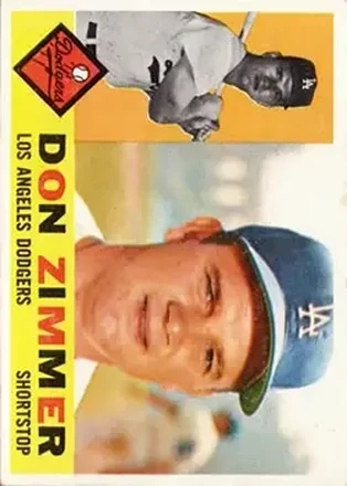 1960 Topps #47 - Don Zimmer - Los Angeles Dodgers