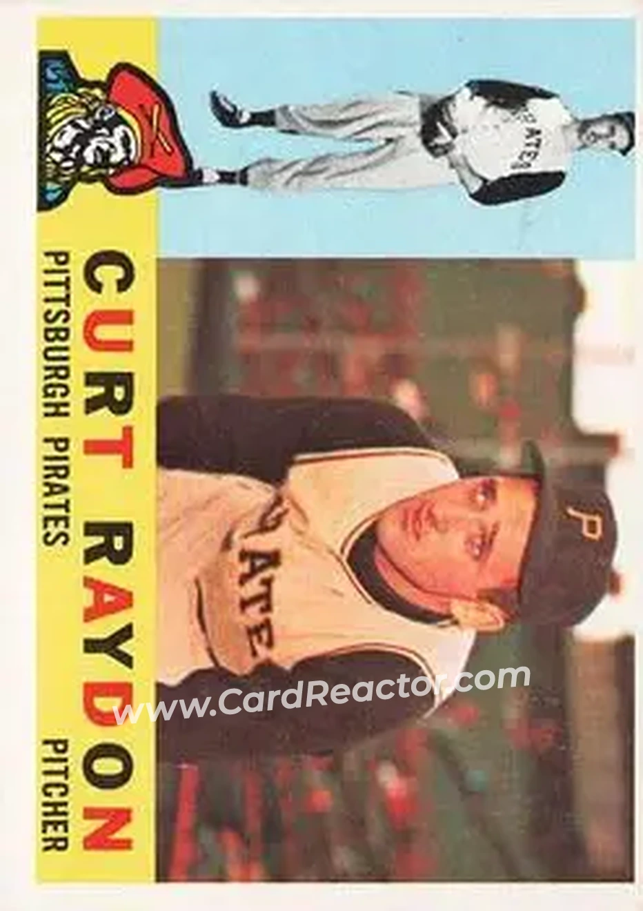 1960 Topps #49 - Curt Raydon - Pittsburgh Pirates - Front