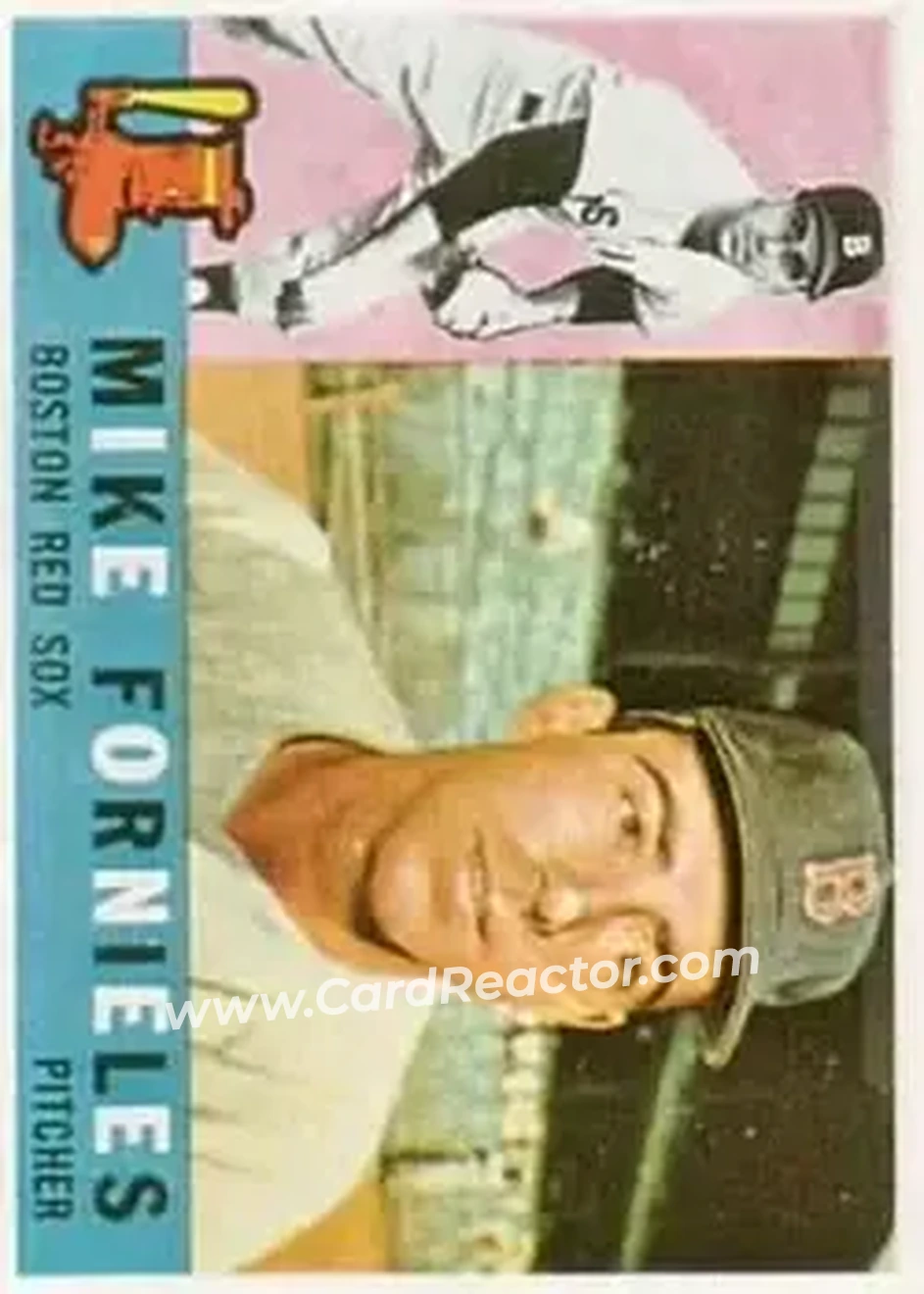 1960 Topps #54 - Mike Fornieles - Boston Red Sox - Front