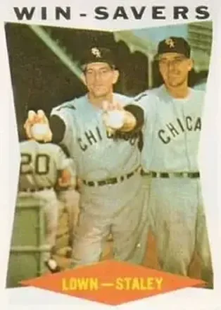 1960 Topps #57 - Win-Savers (Turk Lown - Gerry Staley) CPC - Chicago White Sox - Chicago White Sox