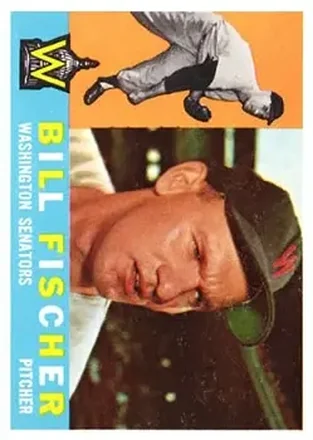 1960 Topps #76 - Bill Fischer - Washington Senators