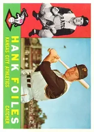 1960 Topps #77 - Hank Foiles - Kansas City Athletics 1960 Topps #77 - Hank Foiles - Kansas City Athletics