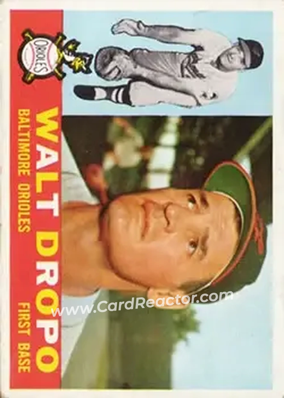 1960 Topps #79 - Walt Dropo - Baltimore Orioles - Front