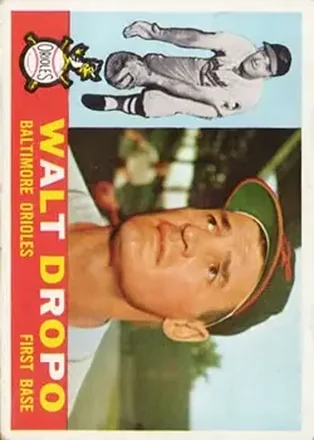 1960 Topps #79 - Walt Dropo - Baltimore Orioles