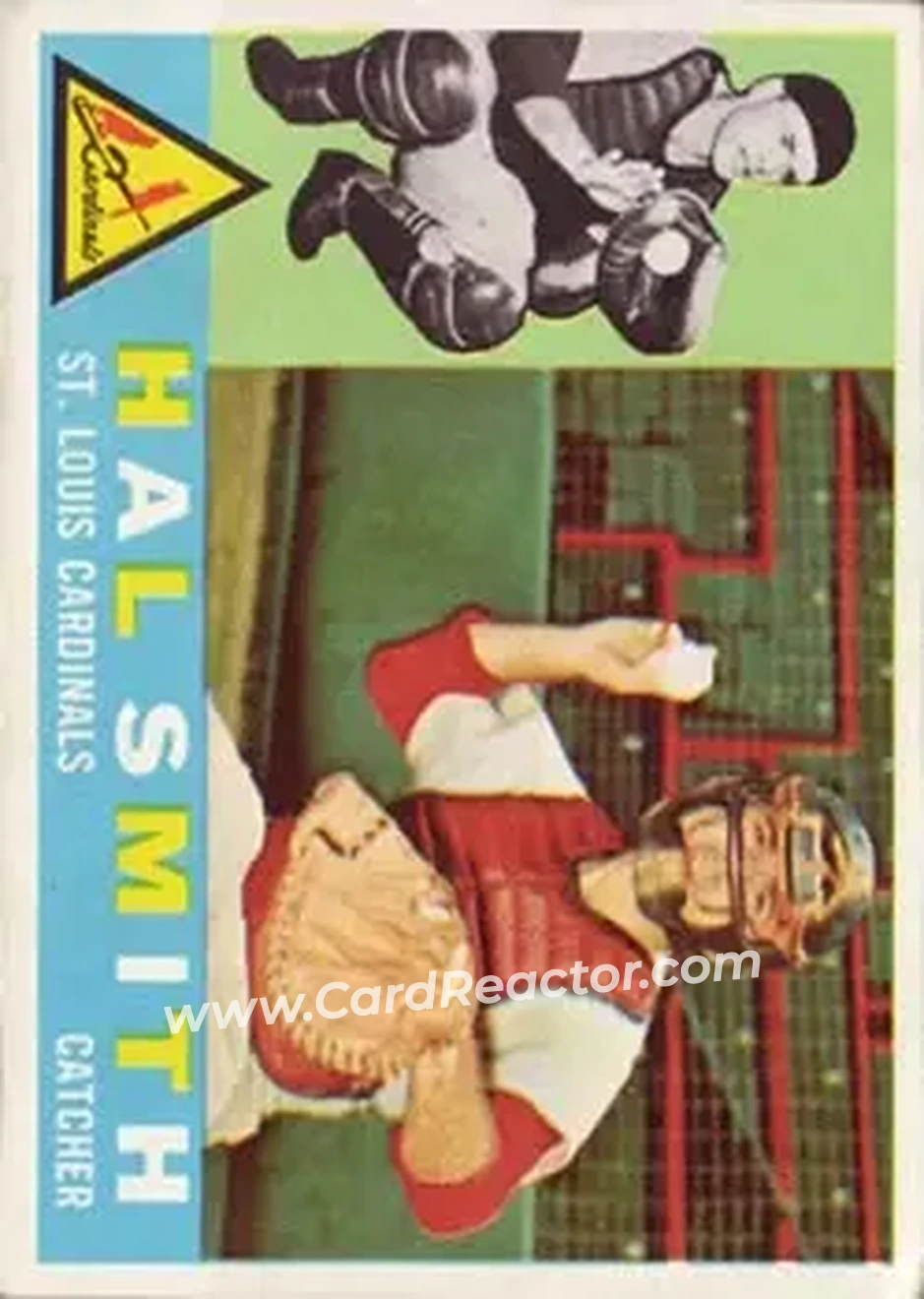 1960 Topps #84 - Hal Smith - St. Louis Cardinals - Front