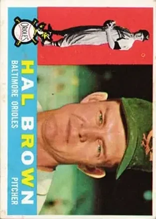 1960 Topps #89 - Hal Brown - Baltimore Orioles