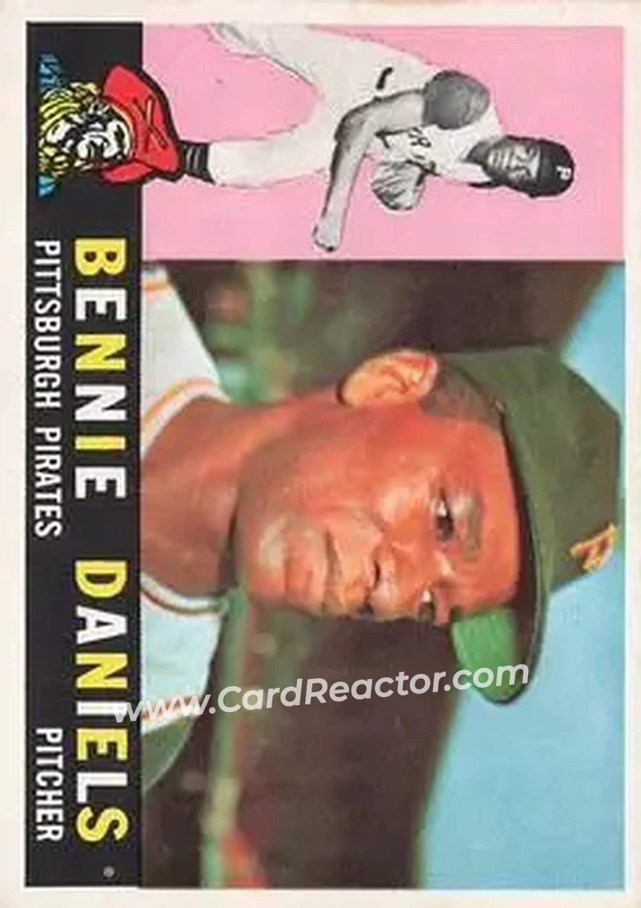1960 Topps #91 - Bennie Daniels - Pittsburgh Pirates - Front