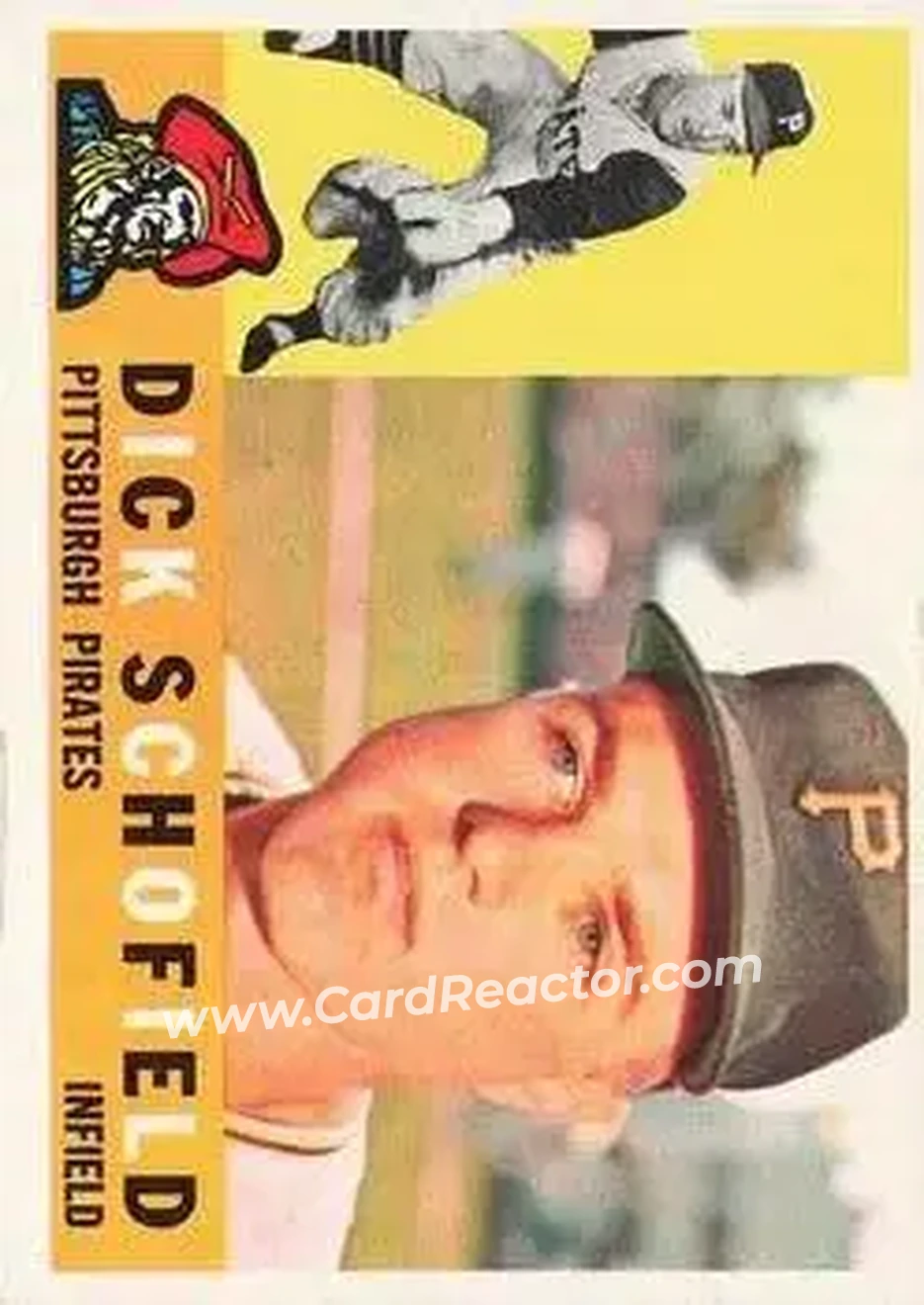 1960 Topps #104 - Dick Schofield - Pittsburgh Pirates - Front