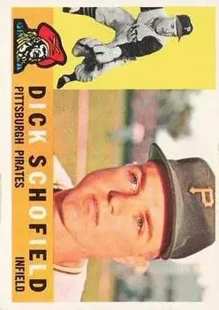 1960 Topps #104 - Dick Schofield - Pittsburgh Pirates